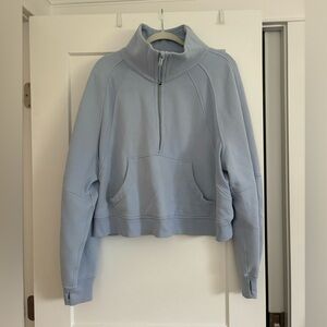lululemon Oversized Scuba Funnel Neck // XL/XXL // Blue Linen